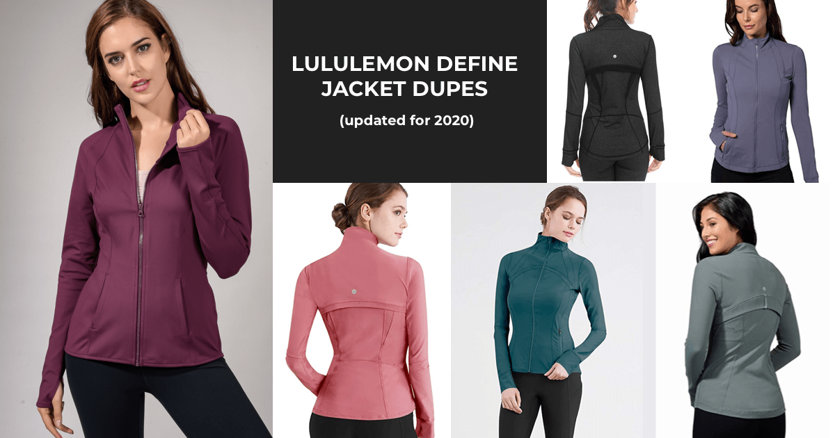 lululemon define jacket dupe