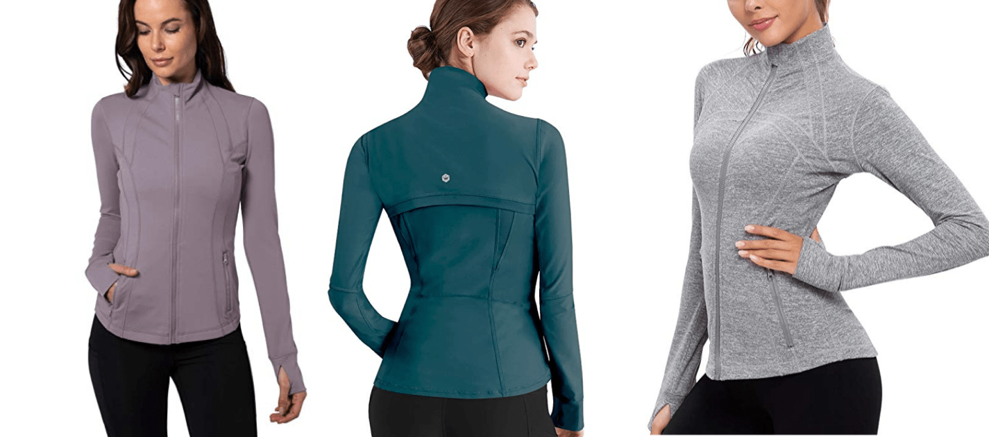 This is the best Lululemon define jacket dupe there is. Wearing