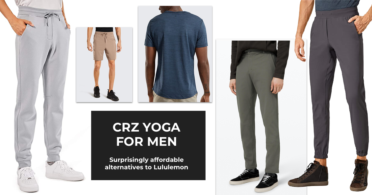 Finally! CRZ Yoga Is Making (Surprisingly Good) Lululemon Dupes For Men!
