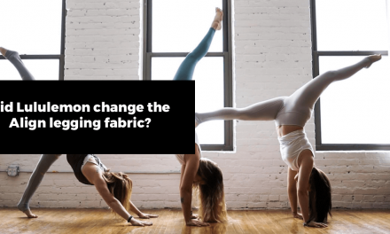 Did Lululemon Change the Align Legging Fabric? Info About the Surprising 2020 Update